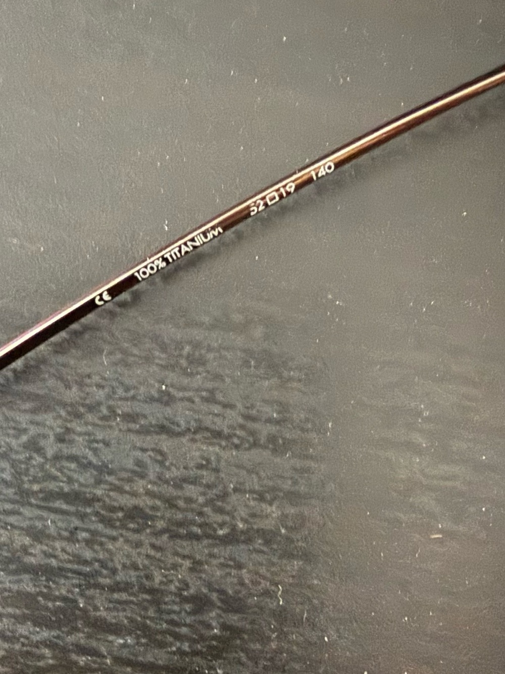 Calvin Klein Rimless Frame - Titanium and Clear - Picture 5 of 5